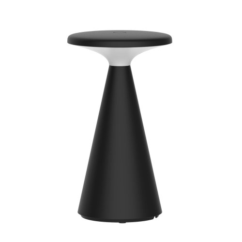 Lampa stołowa Funghi czarna IP44