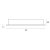 Maxlight H0138 Oprawa Wpustowa X-Line, do Skompletowania z Trafo HT0138 rys techniczny