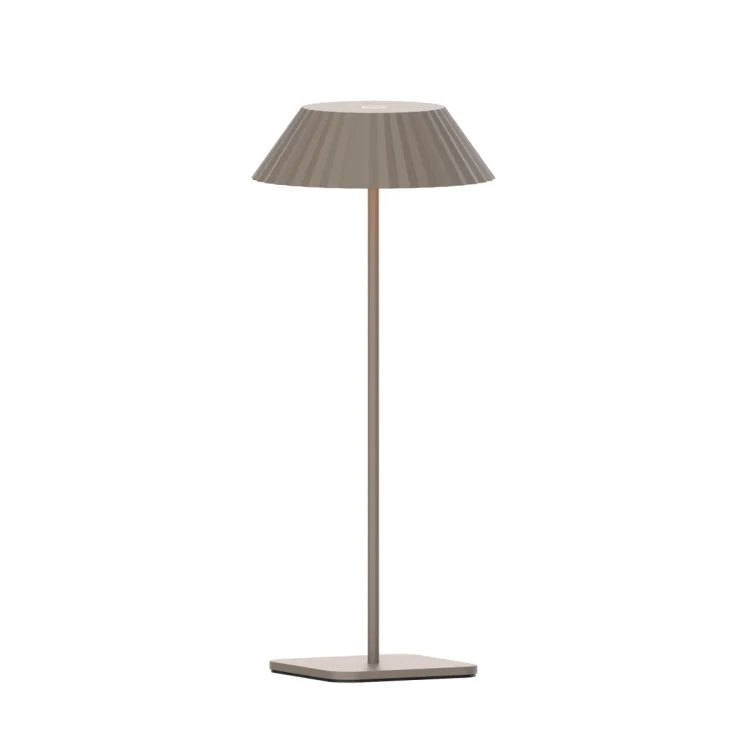 MAXLIGHT T0065 Lampa stołowa Muffin Taupe IP44