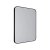 Maxlight W0384 Mirror Prostokąt 76x91cm czarne lustro podświetlane