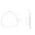 Maxlight W0389 Kinkiet Marbles 6w Biały rys techniczny