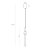 Maxlight P0611 Lampa Wisząca Verdes rys techniczny