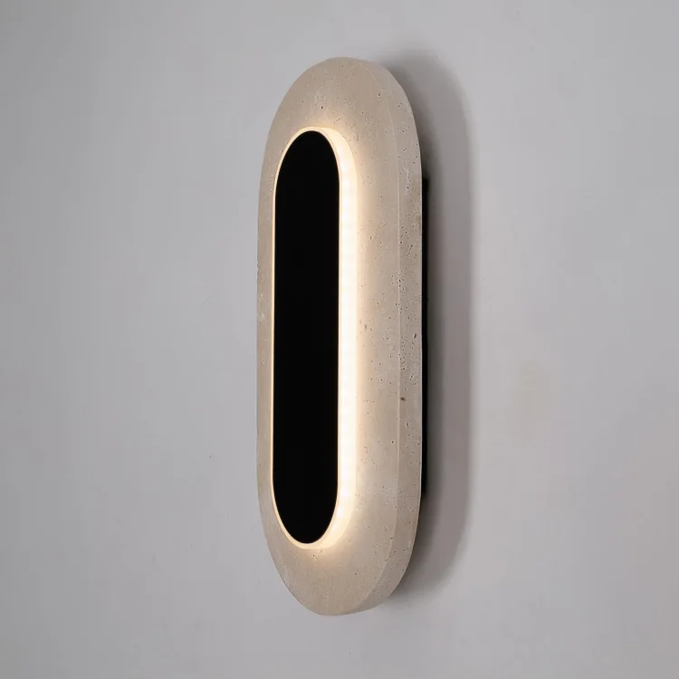 Maxlight W0393 Kinkiet Travertino Oval 10W