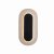Maxlight W0393 Kinkiet Travertino Oval 10W