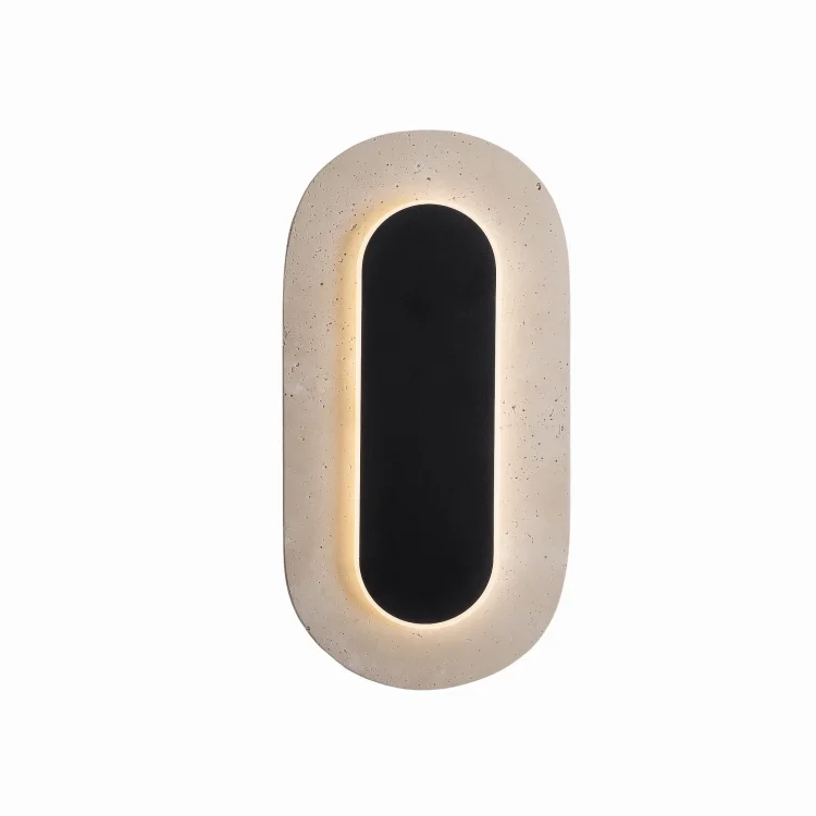 Maxlight W0393 Kinkiet Travertino Oval 10W