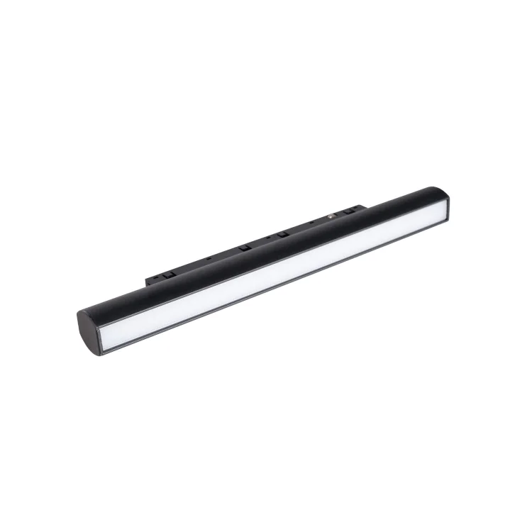 MAXLIGHT MAXLIGHT N0006N linia 12W Czarna obrotowa 3000K On-Off- MICRO11linia 12W Czarna obrotowa 3000K On-Off- MICRO11
