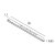 MAXLIGHT N0008N linia 12W Czarna płaska On-Off- MICRO11 rys techniczny