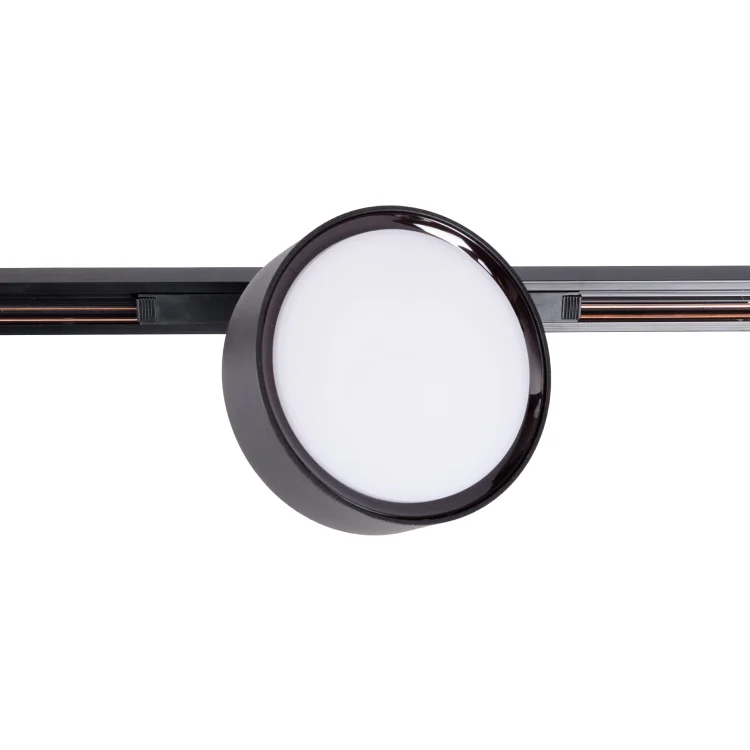 MAXLIGHT N0011N plafon 12W Czarny okrągły 3000K On-Off- MICRO11