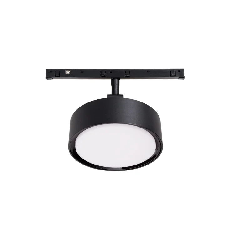 MAXLIGHT N0011N plafon 12W Czarny okrągły 3000K On-Off- MICRO11