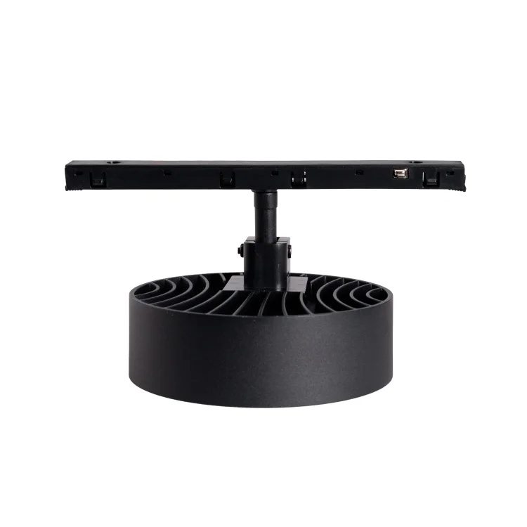 MAXLIGHT N0012Z raster 12W Czarny okrągły 2700-5000K Zigbee- MICRO11