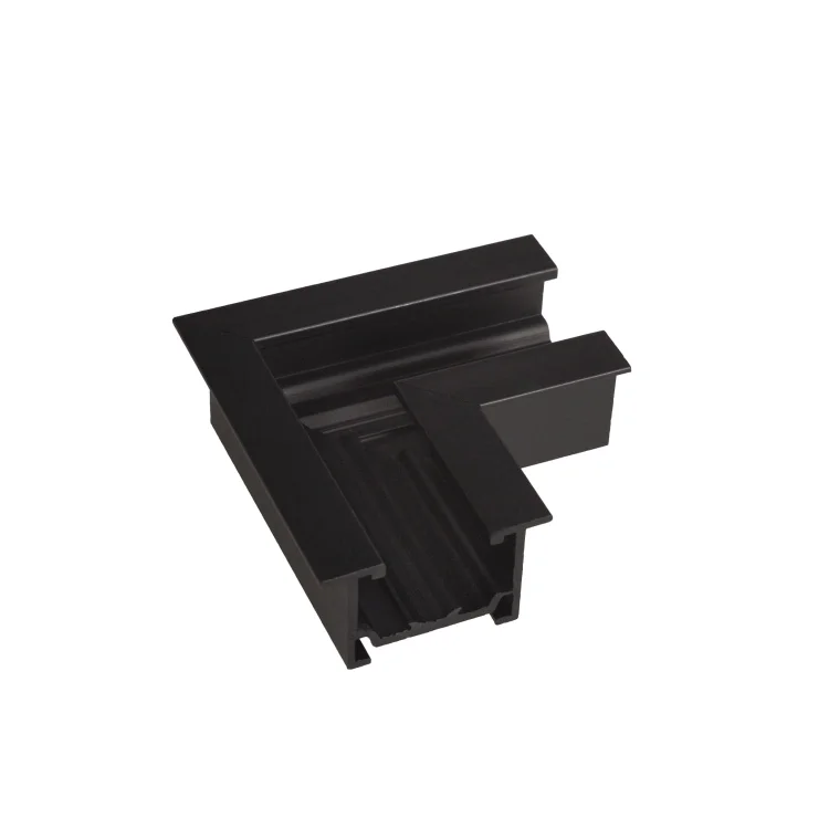 MAXLIGHT NT0013 Kątownik 90° Montaż na sufit lub ścianę Do szyn NT0011,NT0012-  MICRO11  czarny