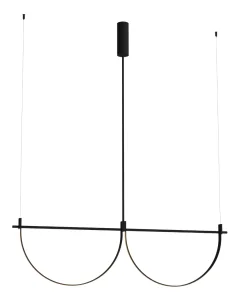 Maxlight P0688 Lampa Wisząca Victoria 40W Czarna