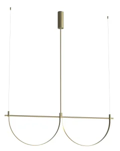 Maxlight P0689 Lampa Wisząca Victoria 40W Złota