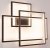 Maxlight Geometric W0233D Kinkiet Czarny z Funkcją Ściemniania Światła