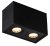 Maxlight Basic Square II BK C0089 Plafon Czarny