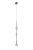 Maxlight Murano D P0248 Lampa Wisząca Chrom