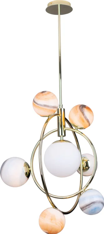 Maxlight Cosmos P0378 Lampa Wisząca Złota