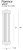 Maxlight Florence W0241 Kinkiet Chrom rys techniczny