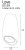 Maxlight Love C0159 Lampa Sufitowa / Plafon Czarny rys techniczny