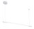 Maxlight Organic Horizon P0357 Lampa Wisząca Biała
