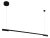 Maxlight Organic Horizon P0354 Lampa Wisząca Czarna