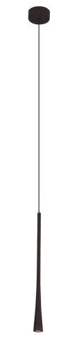 Maxlight Coffee P0372 Lampa Wisząca Mała Czarna