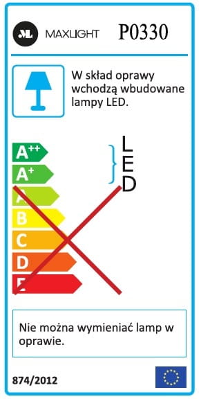 Maxlight Cornet P0330 Lampa Wisząca 1 LED