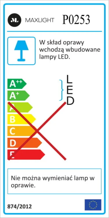 Multi A P0253 lampa wisząca