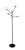 Maxlight Lollipop F0051 Lampa Stojąca Czarna