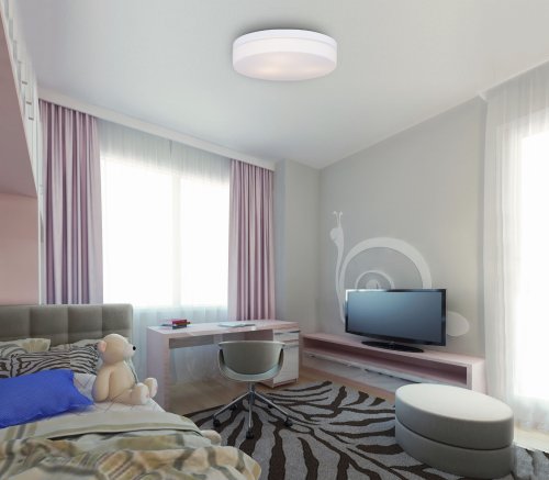 Maxlight Oda C0193 Plafon Biały IP44