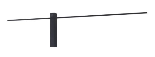 Maxlight Sabre W0283 Kinkiet Czarny ściemnialny z włacznikiem dotykowym