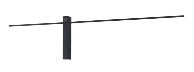 Maxlight Sabre W0283 Kinkiet Czarny ściemnialny z włacznikiem dotykowym