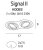Maxlight Signal II H0083 Oprawa Podtynkowa Biała rys techniczny