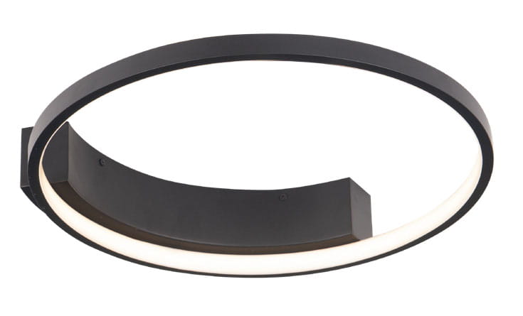Maxlight Velvet C0199 Plafon Czarny 40cm
