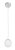 Maxlight Zoe P0388 Lampa Wisząca Chrom