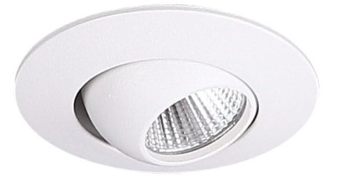 Maxlight Yuca Round Tilted H0104 Oprawa Podtynkowa Biała