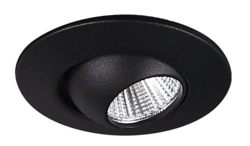 Maxlight Yuca Round Tilted H0105 Oprawa podtynkowa Czarna