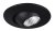 Maxlight Yuca Round Tilted H0105 Oprawa podtynkowa Czarna