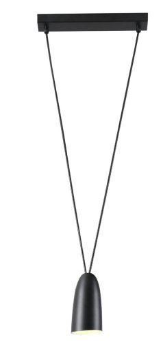 Maxlight Sistema P0400 Lampa Wisząca Czarna