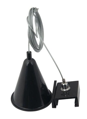 Maxlight Zawiesie Linkowe Z Uchwytem 2m Czarne MHT1-KIT-BK