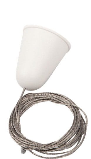 Maxlight Zawiesie Linkowe 1,5m Białe MHT1-P15-WH