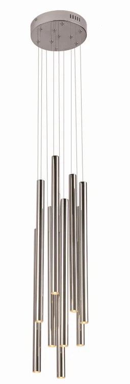 Maxlight Organic Chrom P0206D Lampa Wisząca Średnia Ściemnialna