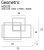 Maxlight Geometric W0233D Kinkiet Czarny z Funkcją Ściemniania Światła rys techniczny