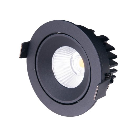Maxlight Cyklop H0095 Oprawa Wpustowa Czarna IP65