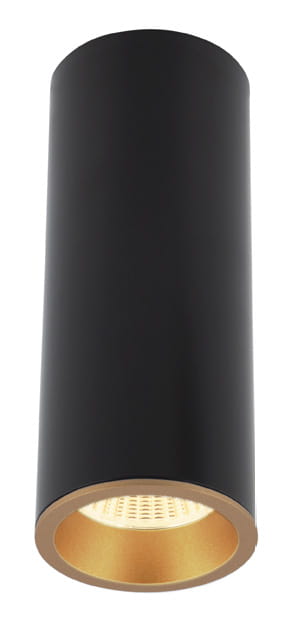 Maxlight Long C0154 Lampa Sufitowa/Plafon Okrągły Czarny