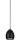 Maxlight Comet Round P0433 Lampa Wisząca Czarna