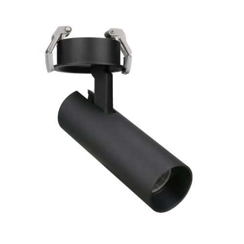 Maxlight Shinemaker H0120 Lampa Wpuszczana Czarna Ściemnialna