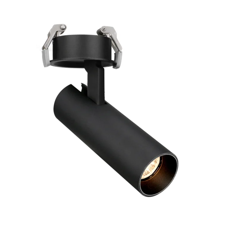 Maxlight Shinemaker H0120 Lampa Wpuszczana Czarna Ściemnialna