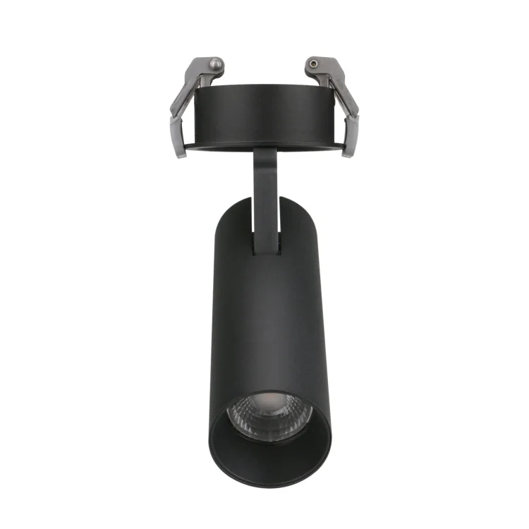 Maxlight Shinemaker H0120 Lampa Wpuszczana Czarna Ściemnialna