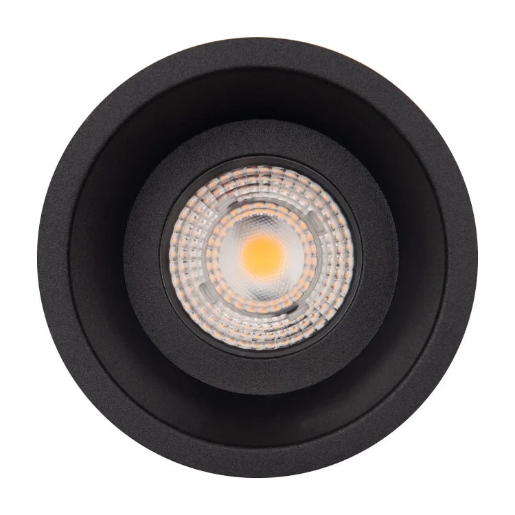 Maxlight Bellatrix H0114 Oprawa Wpustowa Bath Czarna IP54- Bez Modułu Świetlnego Led H0112
